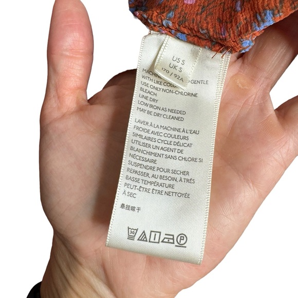 Free People | Lola Bell Sleeve Kimono in Wild Red Small - Picture 4 of 8